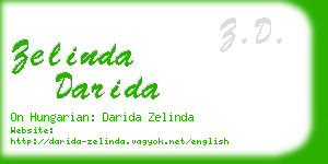 zelinda darida business card